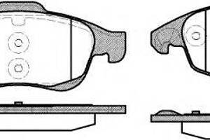 Тормозные колодки дисковые ROADHOUSE 2124800 на CITROËN C4 II (B7)