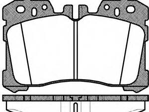 Гальмівні колодки дискові ROADHOUSE 2132000 на LEXUS LS седан (UVF4_, USF4_)