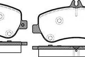 Тормозные колодки дисковые ROADHOUSE 2137700 на MERCEDES-BENZ E-CLASS купе (C207)