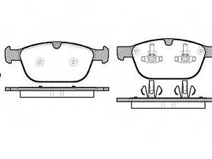 Тормозные колодки дисковые ROADHOUSE 2139700 на VOLVO XC60 универсал