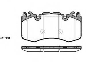 Гальмівні колодки дискові ROADHOUSE 2141000 на LAND ROVER RANGE ROVER SPORT (LS)