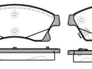 Тормозные колодки дисковые ROADHOUSE 2143112 на OPEL ASTRA J Sports Tourer