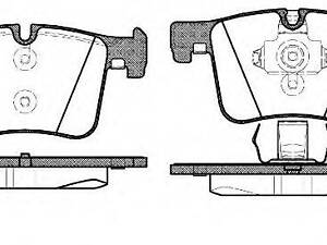 Тормозные колодки дисковые ROADHOUSE 2145700 на BMW 1 (F20)