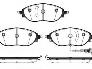 Тормозные колодки дисковые ROADHOUSE 2147001 на VW PASSAT (362)