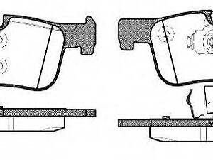 Тормозные колодки дисковые ROADHOUSE 2147800 на BMW 1 (F20)