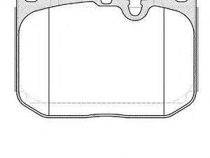 Тормозные колодки дисковые ROADHOUSE 2149110 на BMW 1 (F20)