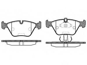 Гальмівні колодки дискові ROADHOUSE 227025 на BMW 5 седан (E39)