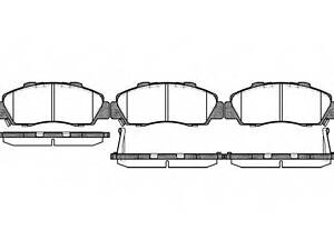 Гальмівні колодки дискові ROADHOUSE 235132 на HONDA PRELUDE Mk V (BB)