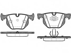 Тормозные колодки дисковые ROADHOUSE 238140 на BMW 7 седан (E65, E66, E67)