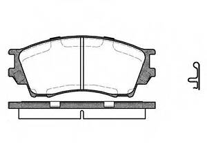 Колодки тормозные дисковые ROADHOUSE 249100 на MAZDA EUNOS 500 (CA)