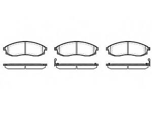 Гальмівні колодки дискові ROADHOUSE 259802 на NISSAN MAXIMA (A32)