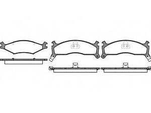 Гальмівні колодки дискові ROADHOUSE 260002 на KIA SPORTAGE (K00)