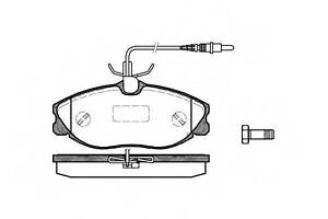 Тормозные колодки дисковые ROADHOUSE 260404 на PEUGEOT 306 Наклонная задняя часть (7A, 7C, N3, N5)