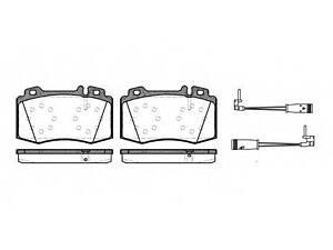 Тормозные колодки дисковые ROADHOUSE 276902 на MERCEDES-BENZ S-CLASS седан (W220)