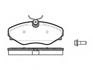 Тормозные колодки дисковые ROADHOUSE 283420 на RENAULT ESPACE Mk III (JE0_)