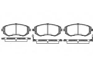 Гальмівні колодки дискові ROADHOUSE 295102 на SUBARU FORESTER (SF)