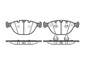 Тормозные колодки дисковые ROADHOUSE 295800 на BMW X5 (E53)