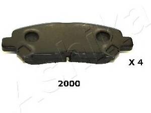 Гальмівні колодки дискові зад. Toyota Kluger II 3.5 07-/Highlander 2.7 09- 51-02-2000