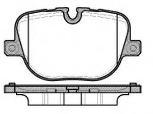 Гальмівні колодки дискові ROADHOUSE 2140800 на LAND ROVER LR4 IV (LA)