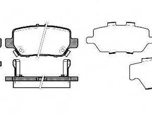 Гальмівні колодки дискові ROADHOUSE 2116802 на HONDA LEGEND IV (KB_)