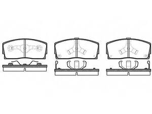 Гальмівні колодки дискові ROADHOUSE 225402 на DAIHATSU CHARADE Mk II (G11, G30)