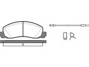 Гальмівні колодки дискові ROADHOUSE 220202 на RENAULT 30 (127_)