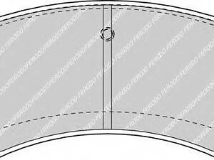 Гальмівні колодки дискові FERODO FDB1603 на MAZDA BONGO фургон (SR2)