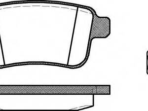 Гальмівні колодки дискові ROADHOUSE 2135200 на RENAULT KANGOO Express (FW0/1_)