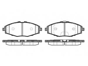 Гальмівні колодки дискові ROADHOUSE 269600 на CHEVROLET Spark (M200, M250)