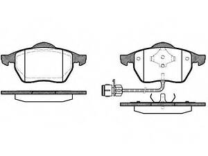 Гальмівні колодки дискові ROADHOUSE 239002 на AUDI 100 седан (4A, C4)
