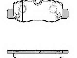 Гальмівні колодки дискові ROADHOUSE 2162400 на MERCEDES-BENZ V-CLASS (W447)