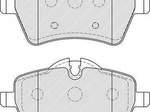 Гальмівні колодки дискові FERODO FDB4080 на MINI MINI (R56)