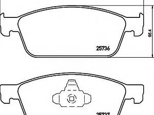 Гальмівні колодки FORD KugaFocus F 13&gt &gt TEXTAR 2573601 на FORD ESCAPE II (DM2)