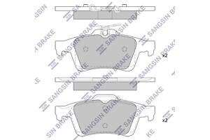 Гальмiвнi колодки кт. FORD KUGA / FORD FOCUS / MAZDA 3 (BL) 1998-2020 г.