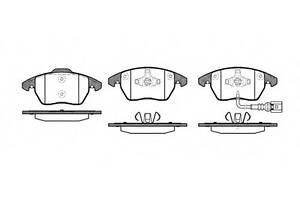 Гальмівні колодки пер. A1/A3/Altea/Beetle/Caddy/Up (04-21)