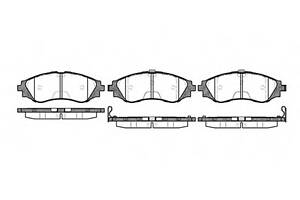 Гальмівні колодки пер. Astra/Lacetti/Lanos/Nubira 1.6/2.0/2.5