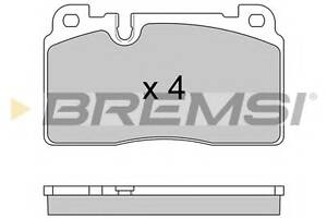 Гальмівні колодки пер. Audi A6/A7/Q5 10- (Brembo)