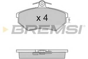 Гальмівні колодки пер. Caddy II >9.96/Passat B4/Audi 80