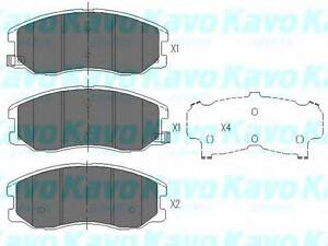 Гальмівні колодки пер. CaptivaAntara 06- KAVO PARTS KBP1009 на CHEVROLET CAPTIVA (C100, C140)