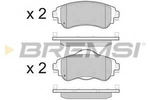 Гальмівні колодки пер. Citroen C4 II 09- (TRW)