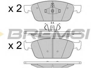 Тормозные колодки пер. Focus III 10-Transit 13-(ATE) BREMSI BP3546 на FORD TOURNEO CONNECT/GRAND TOURNEO CONNECT Komb