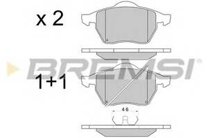 Гальмівні колодки пер. Golf IV/Octavia/A3 1.8T/1.9TDI