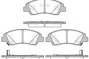 Гальмівні колодки пер. Hyundai i10 1.0-1.2 13-