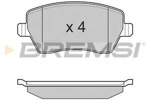 Гальмівні колодки пер. Kangoo/Logan 08-/Duster 10- (TRW)