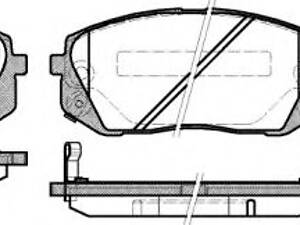 Тормозные колодки пер. Kia Carens 07-/Sportage 04- (mando)