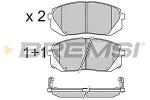 Тормозные колодки пер. Kia Carens 07-/Sportage 04- (mando)