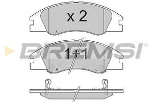 Гальмівні колодки пер. Kia Cerato 04- (mando)