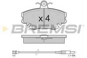 Гальмівні колодки пер. Logan 05-/Megane 96-03/Clio 91-05