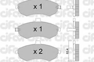 Гальмівні колодки пер. Matrix/Lavita/Elantra/Lantra/Coupe/Cerato 98-10