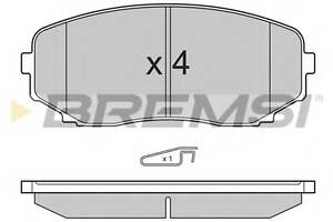 Гальмівні колодки пер. Mazda CX-7/CX-9 07- (sumitomo)